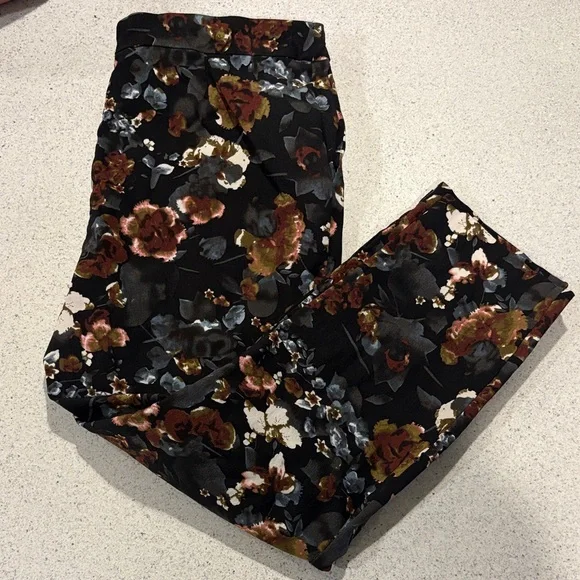 Jules & Leopold Multicolor Floral Pants - Picture 3 of 3